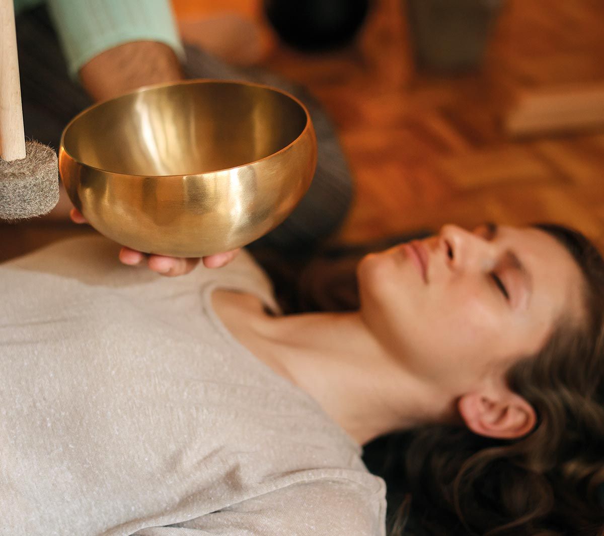 Klangschalen-Meditation & Klangschalen-Massage